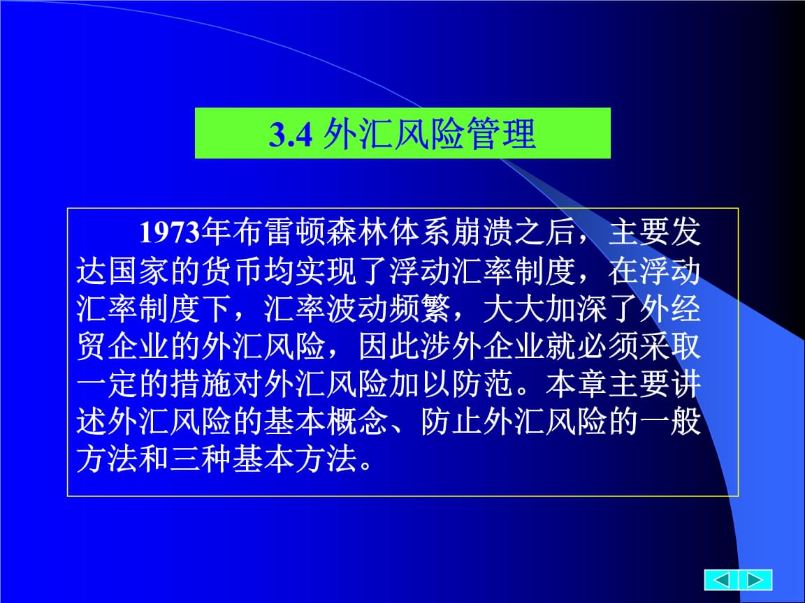 什么是外汇风险(什么是外汇风险管理)
