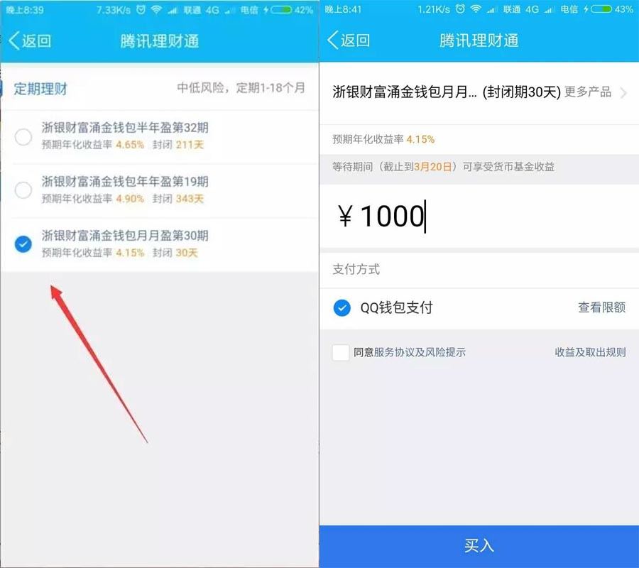 理财q币(理财曲线图盈亏怎么看)