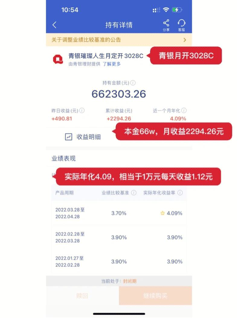 理财收益99(理财收益计算器)