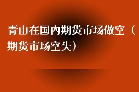 理财做空(做空的收益)